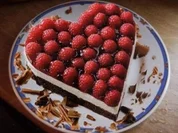 Schoko-Himbeer-Quark-Herz - Rezept