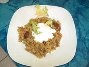 Würziges Reisgericht ~ Ros Kabse - Rezept