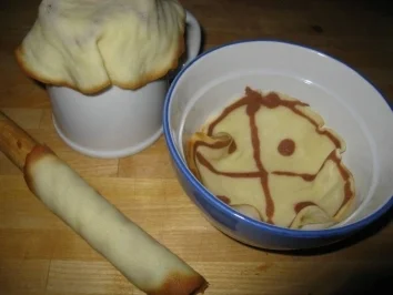 Ersatzhippenmasse / Verarbeitung - Rezept