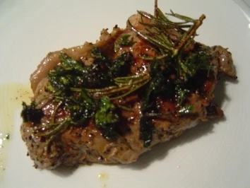 Rumpsteak mit Kräutern - Rezept