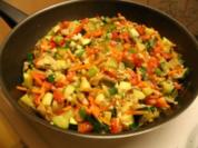 Bunte Gemüsepfanne a` la Mandy - Rezept