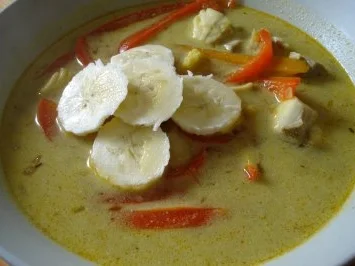 Rezept: Fischsuppe mit chinesischem Tatsch! Fischsuppe mit chinesischem Tatsch! - Rezept