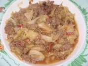 Spitzkohl mit Hack - Rezept