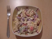 SALAT: NUDELSALAT wie ich ihn immer mache - Rezept