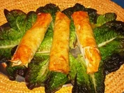 Asiatisch: Thai-Hackfleisch-Röllchen - Rezept