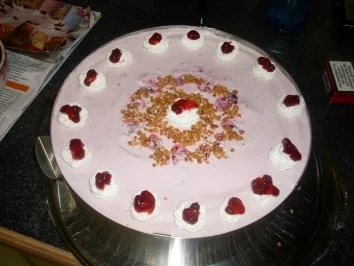 Rezept: Birnen-Preiselbeer-Nusstorte Birnen-Preiselbeer-Nusstorte - Rezept