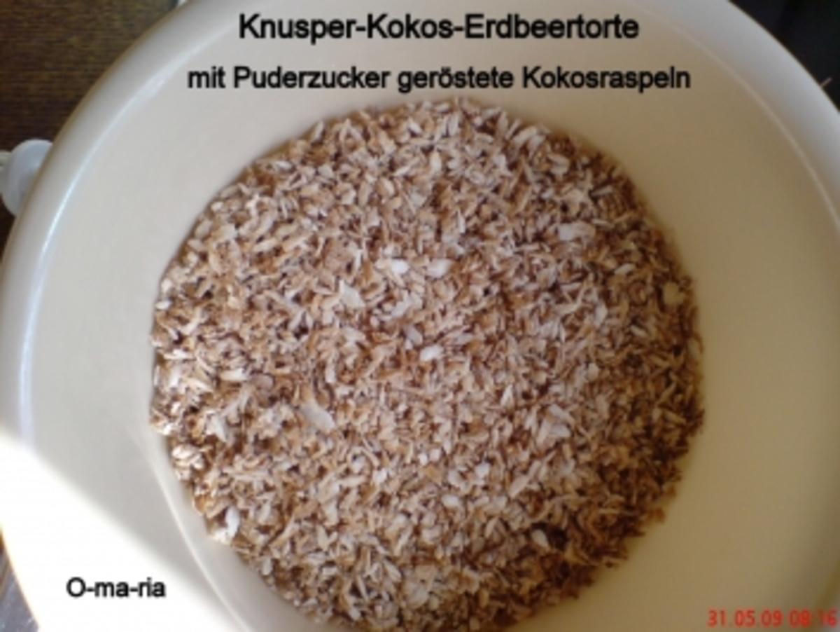Kuchen  Knusper~Kokos~Erdbeer~Torte - Rezept - Bild Nr. 3