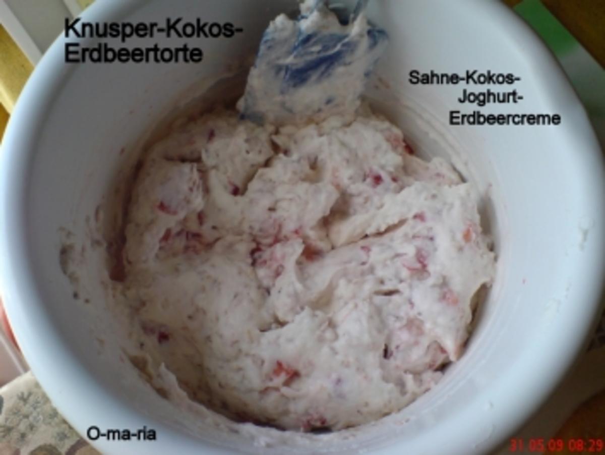 Kuchen  Knusper~Kokos~Erdbeer~Torte - Rezept - Bild Nr. 5