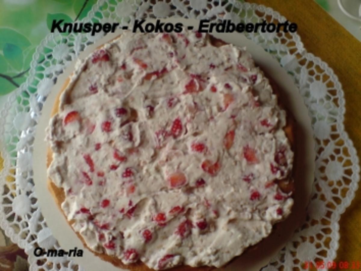 Kuchen  Knusper~Kokos~Erdbeer~Torte - Rezept - Bild Nr. 6