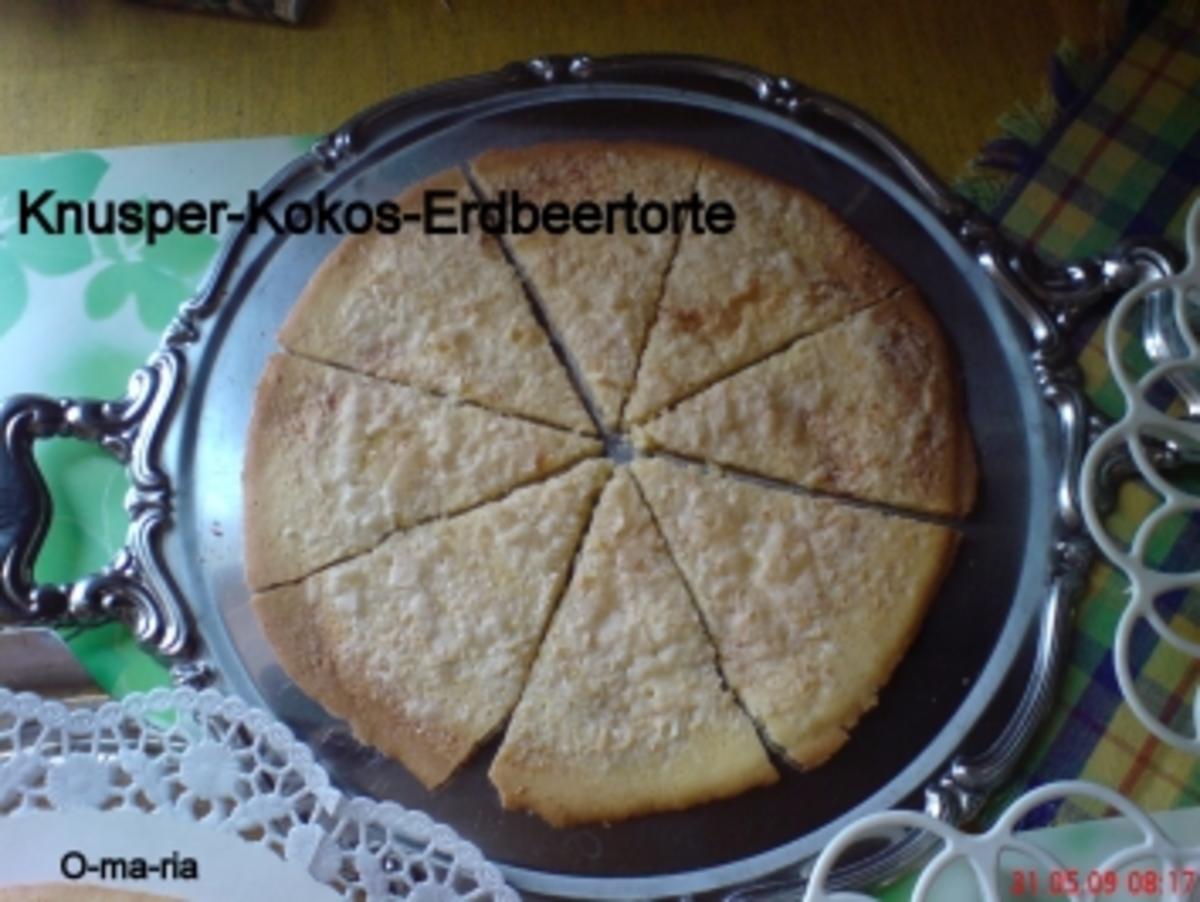 Kuchen  Knusper~Kokos~Erdbeer~Torte - Rezept - Bild Nr. 8
