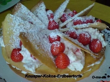Kuchen  Knusper~Kokos~Erdbeer~Torte - Rezept - Bild Nr. 10
