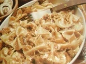 Farfalle mit Pilzen - Rezept