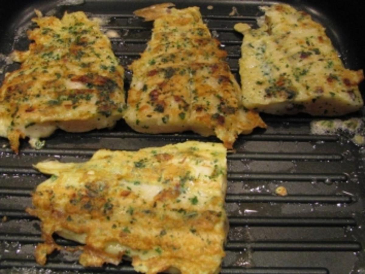 Fisch in Kräuter-Eihülle - Rezept