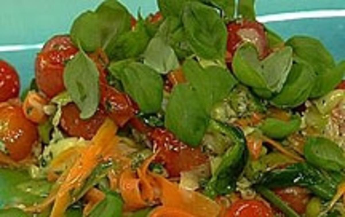 Gemüse-Pesto-Salat - Rezept