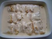 Topfenpalatschinken - in Reih und Glied - Rezept