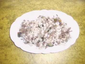 Rezept: Hack-Reispfanne Hack-Reispfanne - Rezept