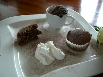 Muffins : " Schwarz-weiß " Muffins - Rezept - Bild Nr. 4