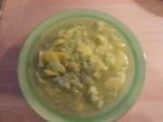 Gurkensalat mit Pellkartoffeln - Rezept