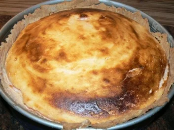 Erdbeere vermählt sich mit Käsekuchen oder - Rezept - Bild Nr. 5