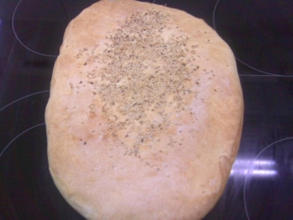 Riesen-Brotfladen - Rezept