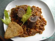 Rindsrouladen mit Olivenfüllung - Rezept
