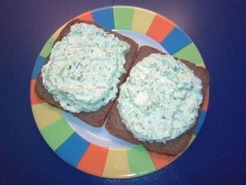 Porree auf's Brot - Rezept