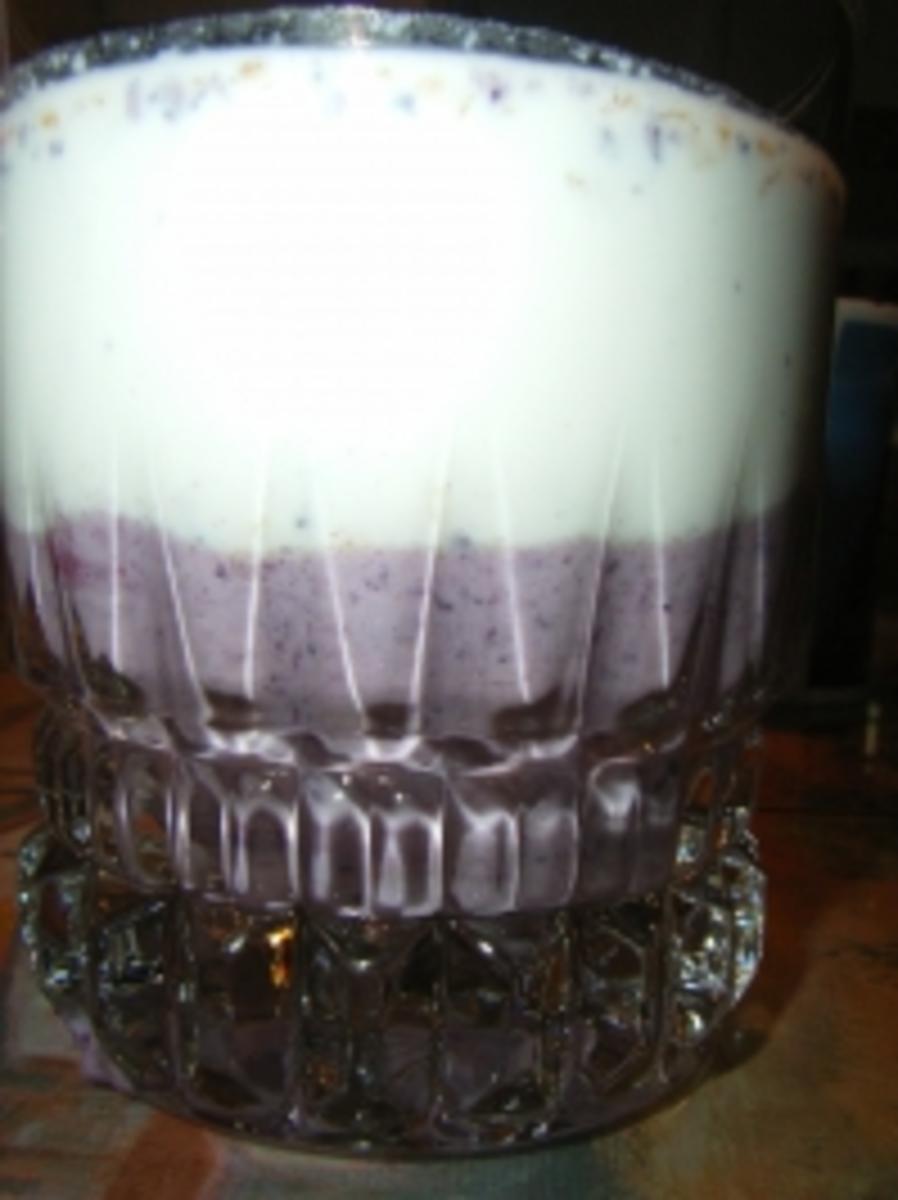 Heidelbeer-Milchdrink - Rezept