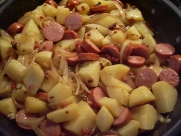 Rezept: Bauernpfanne nach Art des Hauses Bauernpfanne nach Art des Hauses - Rezept