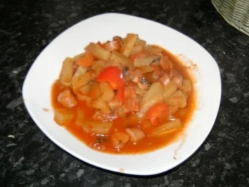 Kohlrabitopf mit oder ohne Wiener - Rezept