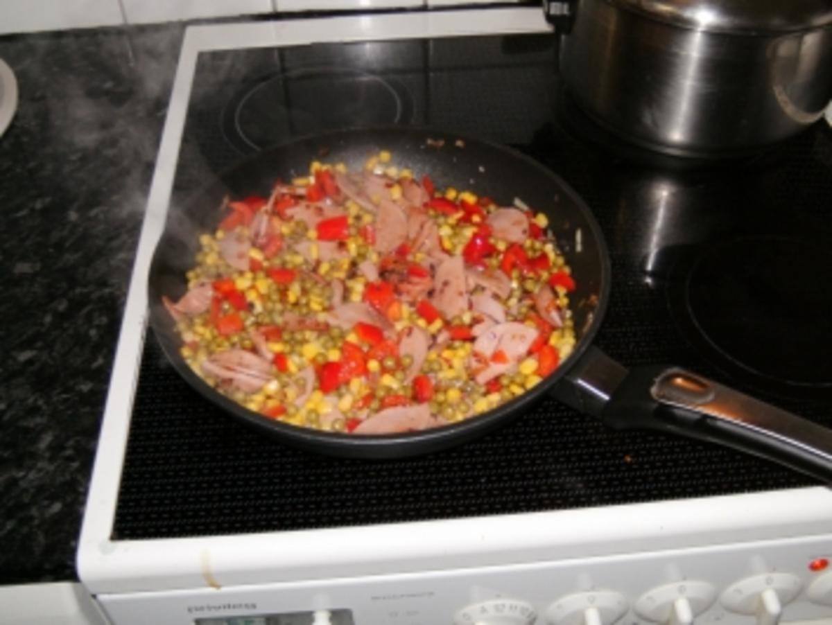 Bauern-Nudel-Omelette - Rezept