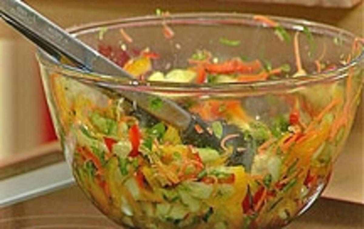 Indischer Chopped Salad - Rezept