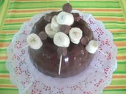 Bananen-Rolo-Napfkuchen - Rezept