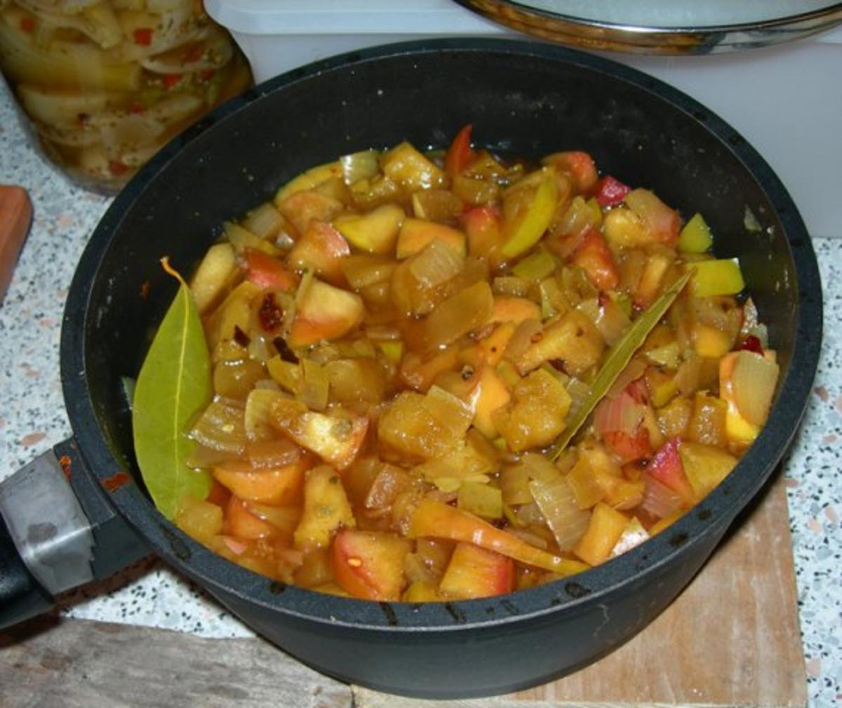 Apfel-Chutney mit Curry - Rezept mit Bild - kochbar.de