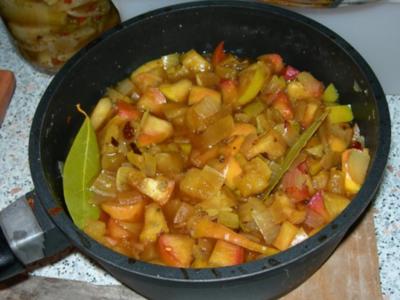 Apfel-Chutney mit Curry - Rezept