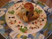 Tomate im Schlafrock /  vegetarisches Gericht - Rezept