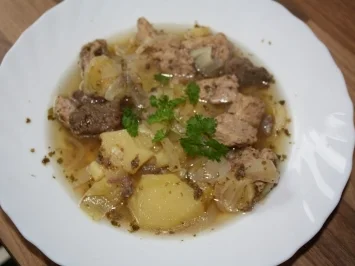 5 Kostbarkeiten in Wein gegart - Rezept