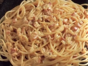 erster gang spaghetti alla carbonara - Rezept