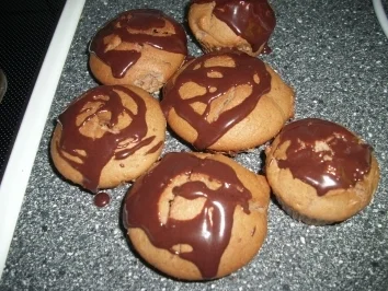 Gefüllte Nutella-Muffins - Rezept