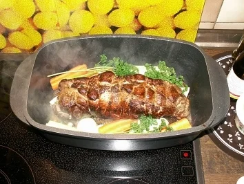 Rezept: Wildschwein - Rollbraten aus der Schulter Bild Nr. 6 Wildschwein - Rollbraten aus der Schulter - Rezept - Bild Nr. 6