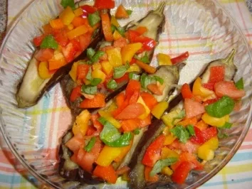 BUNTE AUBERGINEN - Rezept - Bild Nr. 4