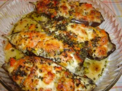 Rezept: BUNTE AUBERGINEN BUNTE AUBERGINEN - Rezept
