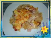 Auflauf : Sauerkrautauflauf mit Kasseler - Rezept