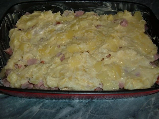 Auflauf : Sauerkrautauflauf mit Kasseler - Rezept - Bild Nr. 5