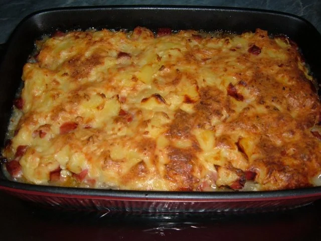 Auflauf : Sauerkrautauflauf mit Kasseler - Rezept - Bild Nr. 6