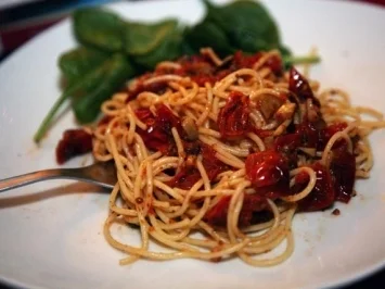 Erotische Spagetti a la Gaby - Rezept