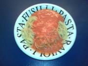 Tomate-Mozzarella auf Spaghetti - Rezept