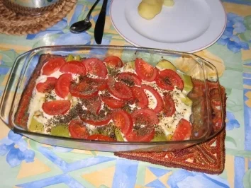 Lauchauflauf - Rezept