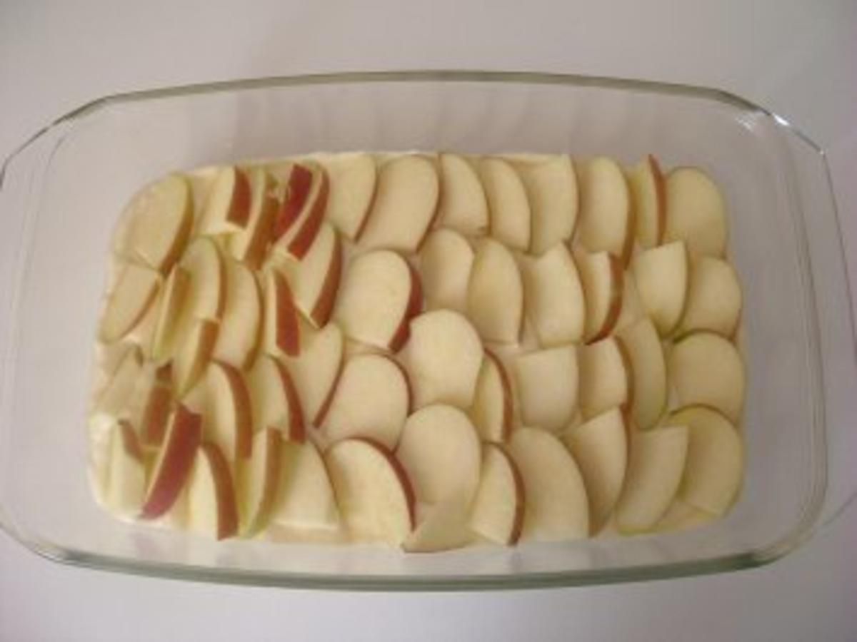 AUFLAUF: APFEL QUARK AUFLAUF MIT MARZIPANGUSS - einfach - von cindyan