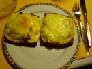 Schweinesteaktoast mit Pilzdecke - Rezept