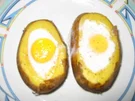 Versteckte Eier in Kartoffeln - Rezept